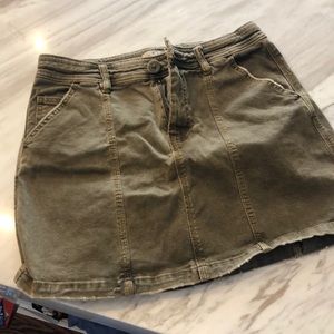 Free People Denim Skirt